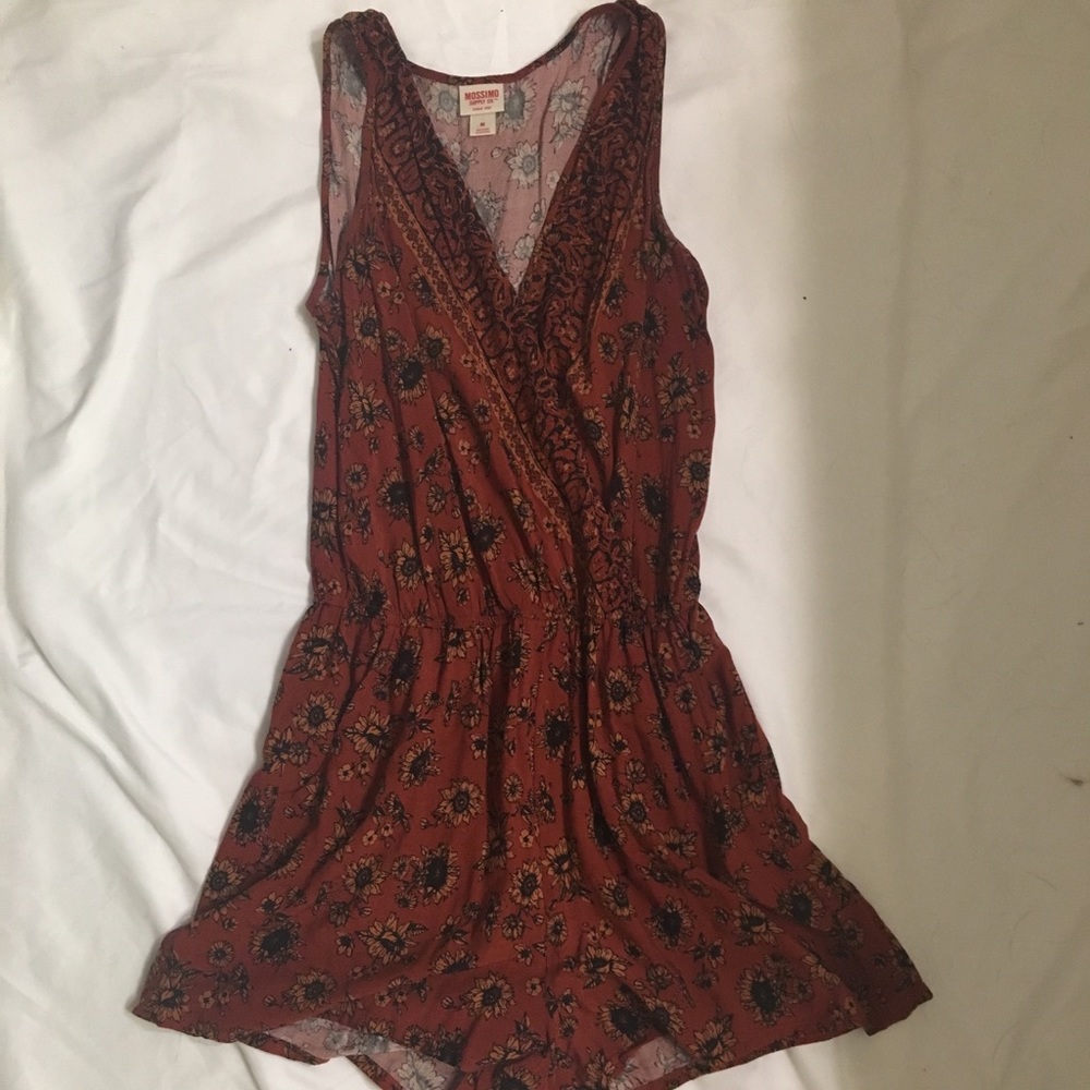 MOSSIMO Supply Co Sun Flower Romper